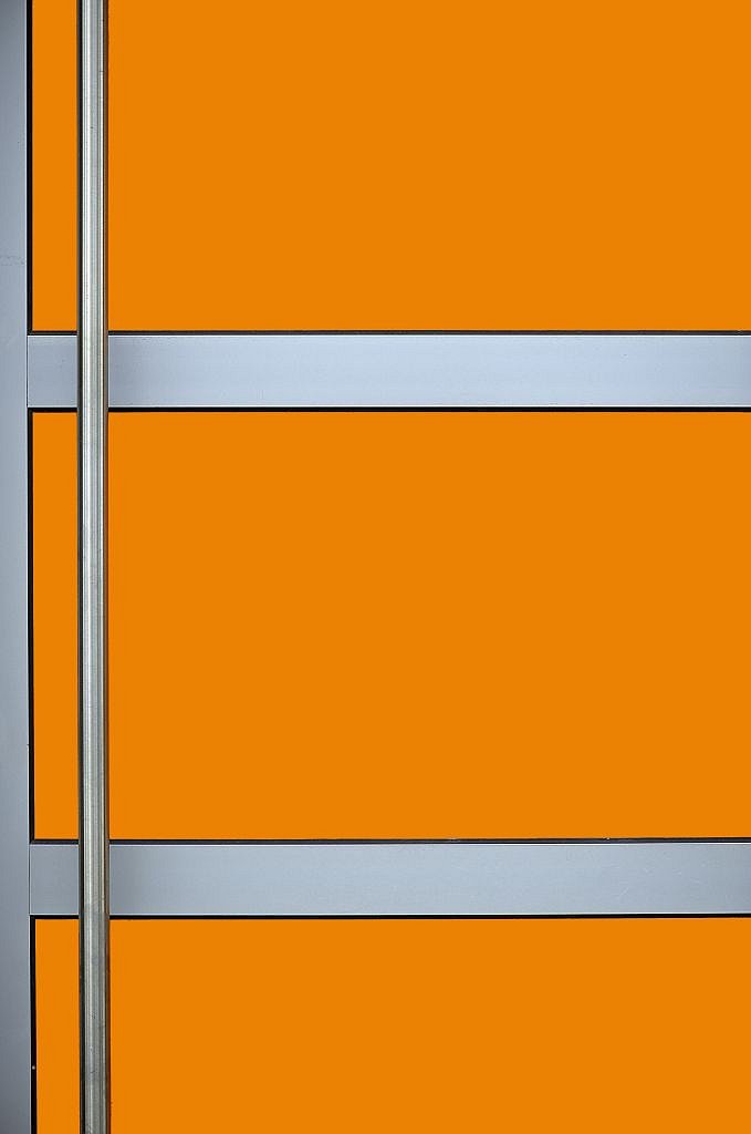 Orange Tür
